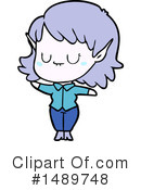 Girl Clipart #1489748 by lineartestpilot