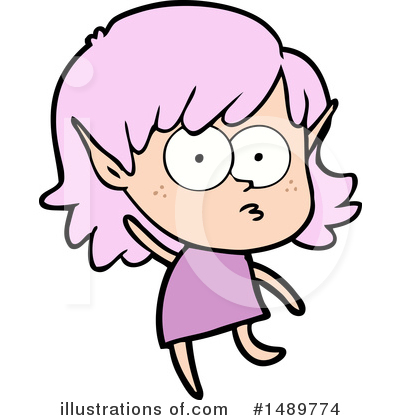 Royalty-Free (RF) Girl Clipart Illustration by lineartestpilot - Stock Sample #1489774