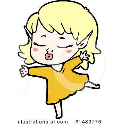 Royalty-Free (RF) Girl Clipart Illustration by lineartestpilot - Stock Sample #1489776