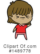 Girl Clipart #1489778 by lineartestpilot