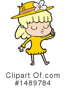 Girl Clipart #1489784 by lineartestpilot