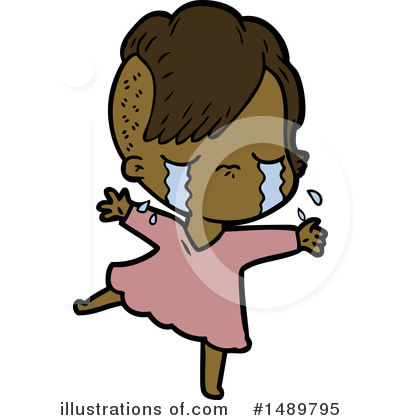 Royalty-Free (RF) Girl Clipart Illustration by lineartestpilot - Stock Sample #1489795