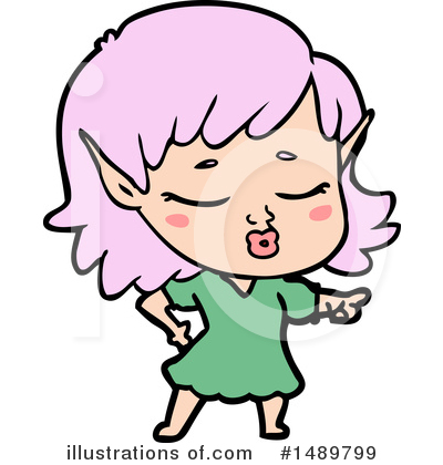 Royalty-Free (RF) Girl Clipart Illustration by lineartestpilot - Stock Sample #1489799