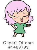 Girl Clipart #1489799 by lineartestpilot