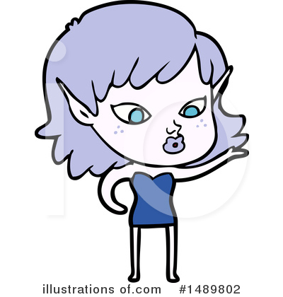 Royalty-Free (RF) Girl Clipart Illustration by lineartestpilot - Stock Sample #1489802
