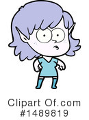 Girl Clipart #1489819 by lineartestpilot