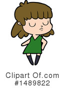 Girl Clipart #1489822 by lineartestpilot