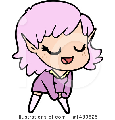 Royalty-Free (RF) Girl Clipart Illustration by lineartestpilot - Stock Sample #1489825