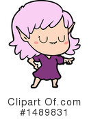 Girl Clipart #1489831 by lineartestpilot