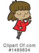 Girl Clipart #1489834 by lineartestpilot