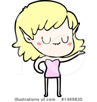 Royalty-Free (RF) Girl Clipart Illustration by lineartestpilot - Stock Sample #1489835