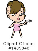 Girl Clipart #1489846 by lineartestpilot