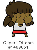 Girl Clipart #1489851 by lineartestpilot