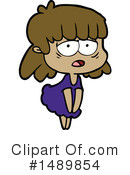 Girl Clipart #1489854 by lineartestpilot