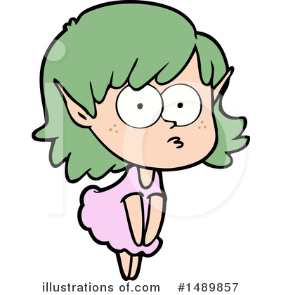 Royalty-Free (RF) Girl Clipart Illustration by lineartestpilot - Stock Sample #1489857