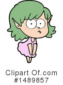 Girl Clipart #1489857 by lineartestpilot