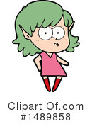 Girl Clipart #1489858 by lineartestpilot