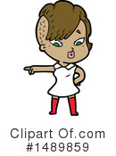 Girl Clipart #1489859 by lineartestpilot