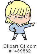 Girl Clipart #1489862 by lineartestpilot