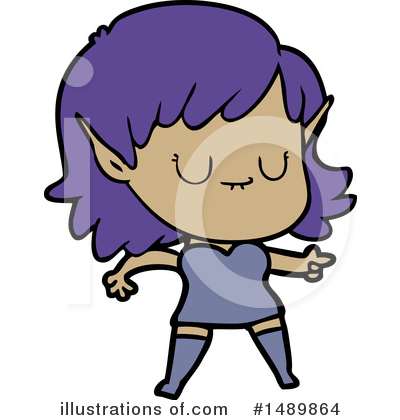 Royalty-Free (RF) Girl Clipart Illustration by lineartestpilot - Stock Sample #1489864