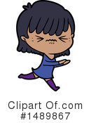 Girl Clipart #1489867 by lineartestpilot