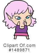 Girl Clipart #1489871 by lineartestpilot
