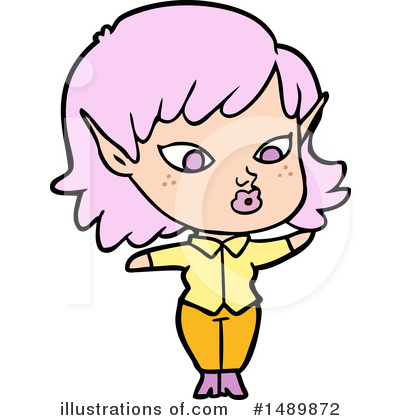 Royalty-Free (RF) Girl Clipart Illustration by lineartestpilot - Stock Sample #1489872