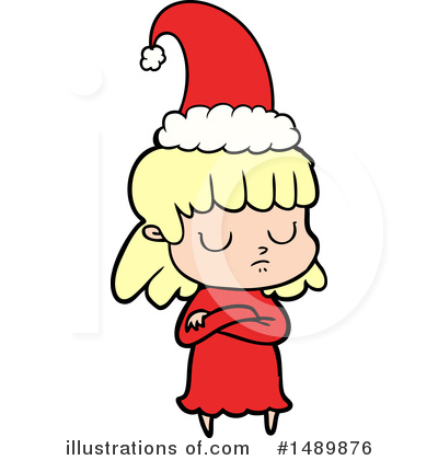 Royalty-Free (RF) Girl Clipart Illustration by lineartestpilot - Stock Sample #1489876