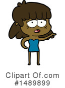 Girl Clipart #1489899 by lineartestpilot