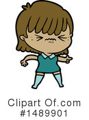 Girl Clipart #1489901 by lineartestpilot