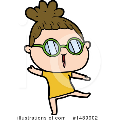 Royalty-Free (RF) Girl Clipart Illustration by lineartestpilot - Stock Sample #1489902