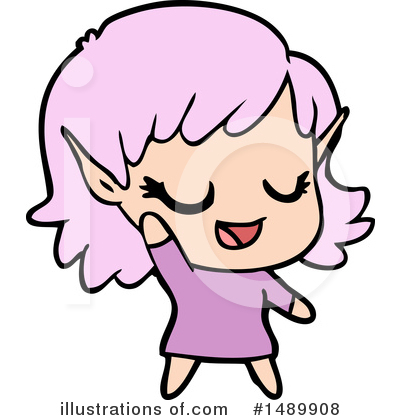 Royalty-Free (RF) Girl Clipart Illustration by lineartestpilot - Stock Sample #1489908