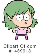 Girl Clipart #1489913 by lineartestpilot