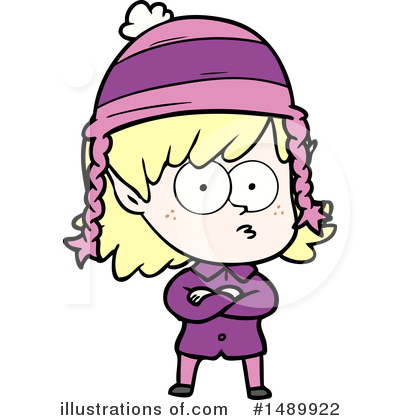 Royalty-Free (RF) Girl Clipart Illustration by lineartestpilot - Stock Sample #1489922