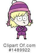 Girl Clipart #1489922 by lineartestpilot