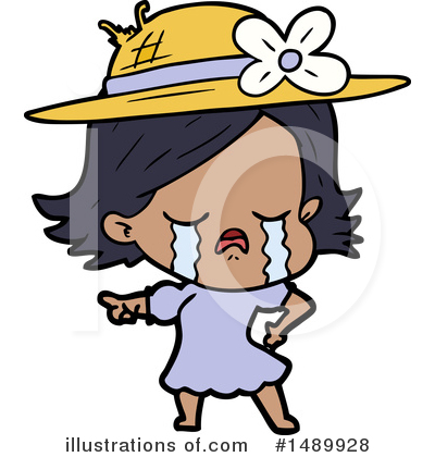 Royalty-Free (RF) Girl Clipart Illustration by lineartestpilot - Stock Sample #1489928