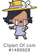 Girl Clipart #1489928 by lineartestpilot