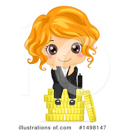 Royalty-Free (RF) Girl Clipart Illustration by BNP Design Studio - Stock Sample #1498147