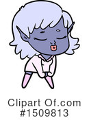 Girl Clipart #1509813 by lineartestpilot