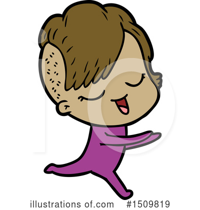 Royalty-Free (RF) Girl Clipart Illustration by lineartestpilot - Stock Sample #1509819
