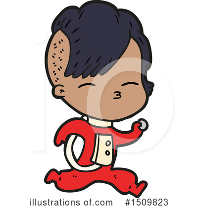 Royalty-Free (RF) Girl Clipart Illustration by lineartestpilot - Stock Sample #1509823
