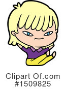 Girl Clipart #1509825 by lineartestpilot