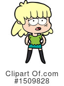 Girl Clipart #1509828 by lineartestpilot