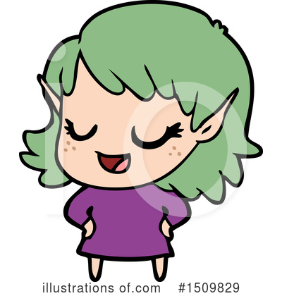Royalty-Free (RF) Girl Clipart Illustration by lineartestpilot - Stock Sample #1509829