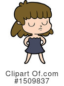 Girl Clipart #1509837 by lineartestpilot