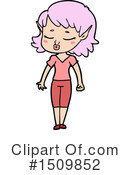 Girl Clipart #1509852 by lineartestpilot