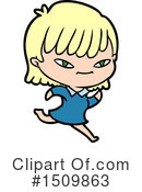 Girl Clipart #1509863 by lineartestpilot