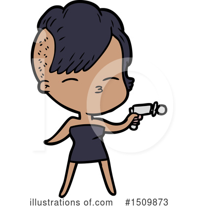 Royalty-Free (RF) Girl Clipart Illustration by lineartestpilot - Stock Sample #1509873