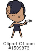 Girl Clipart #1509873 by lineartestpilot