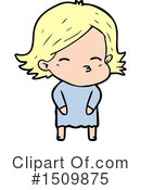 Girl Clipart #1509875 by lineartestpilot